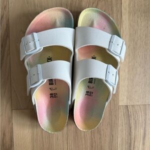 Birkenstock Arizona Vegan Birko Flor Birkibuc Sandals